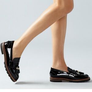 Stuart Weitzman Manila Black Loafers